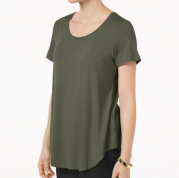 JM Collection Tops - JM Collection

Scoop-Neck Top

Olive Green